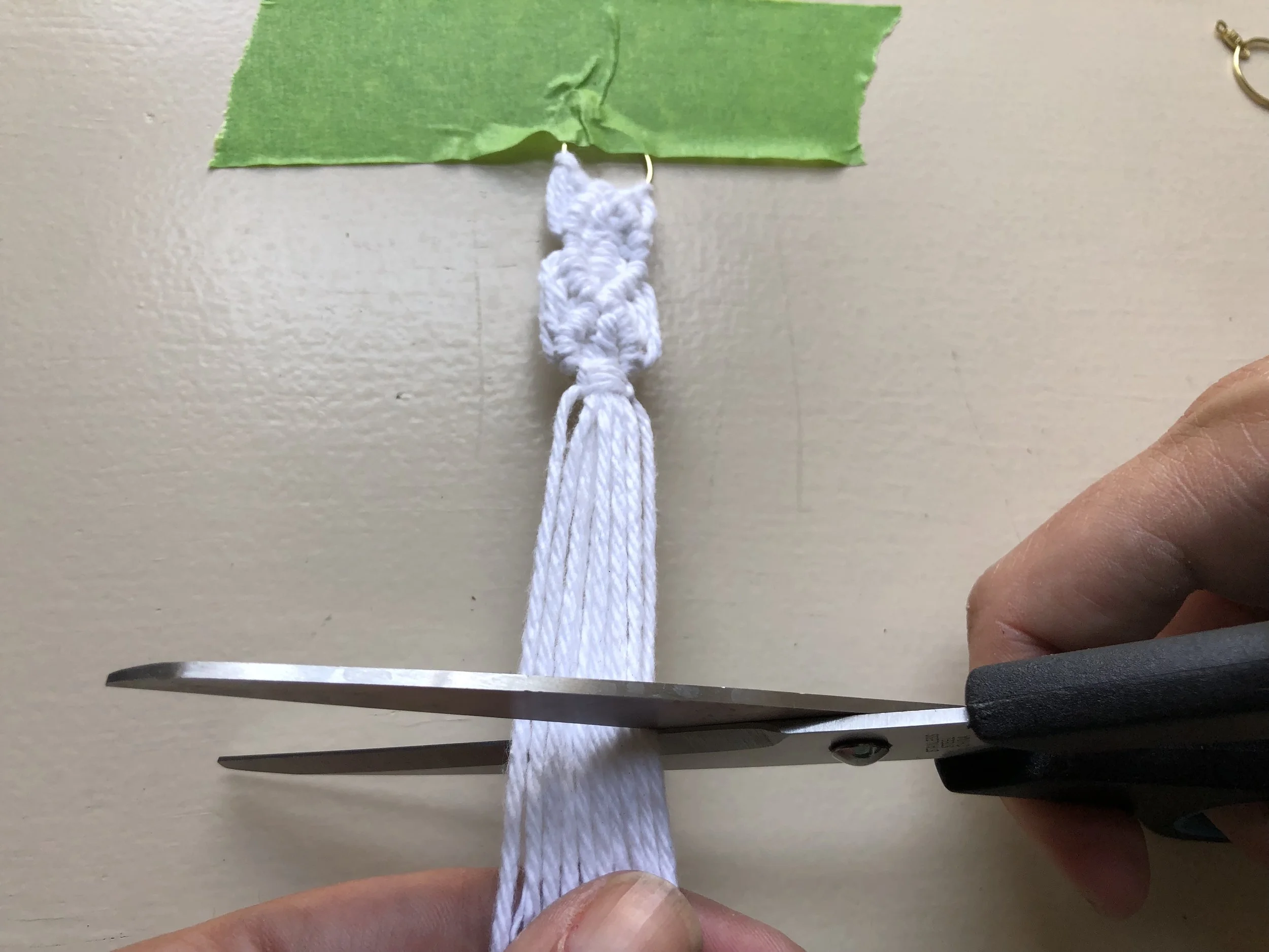 Cut the ends off to make them even