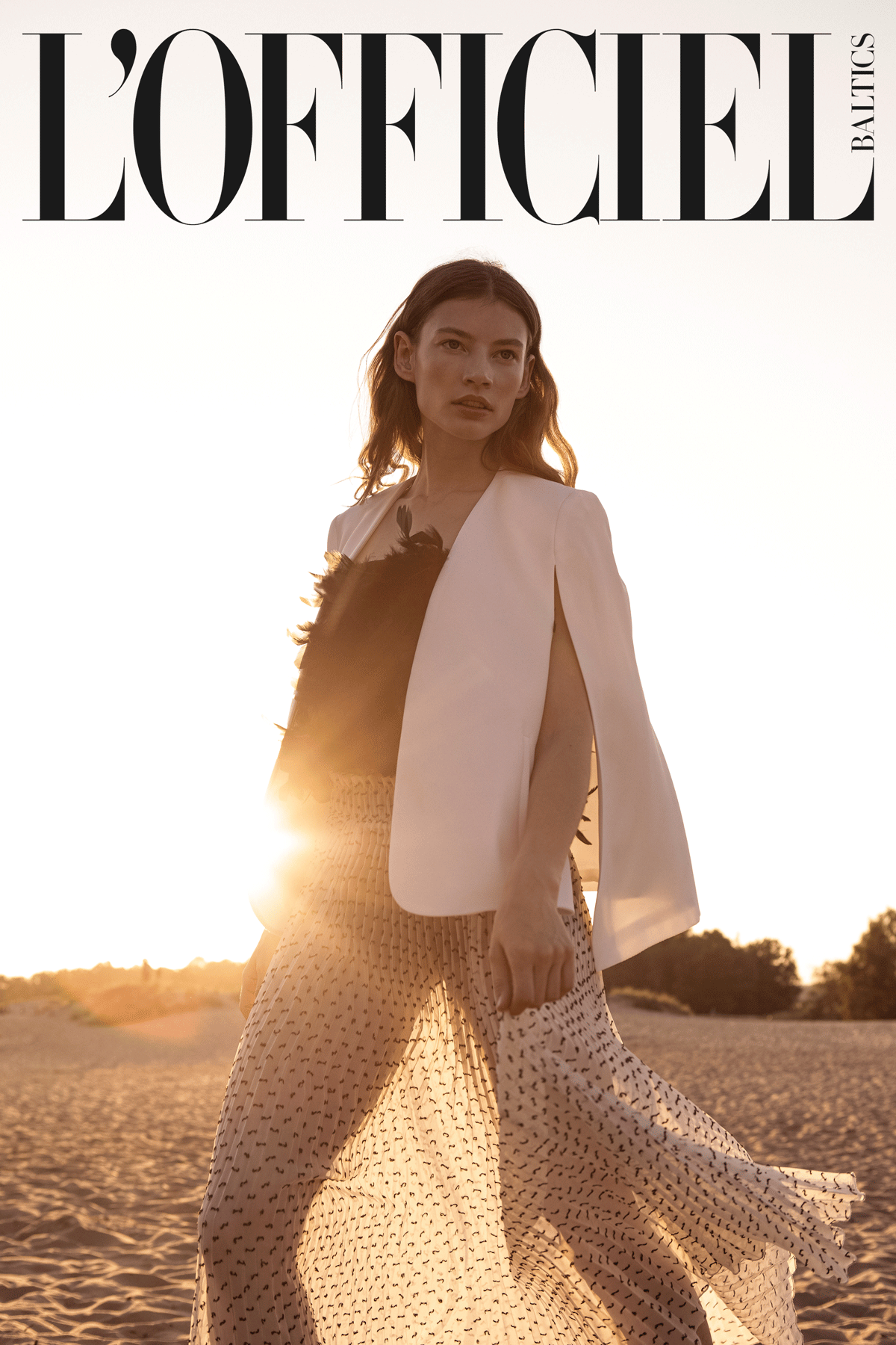 Yelena Pelz for L'OFFICIEL