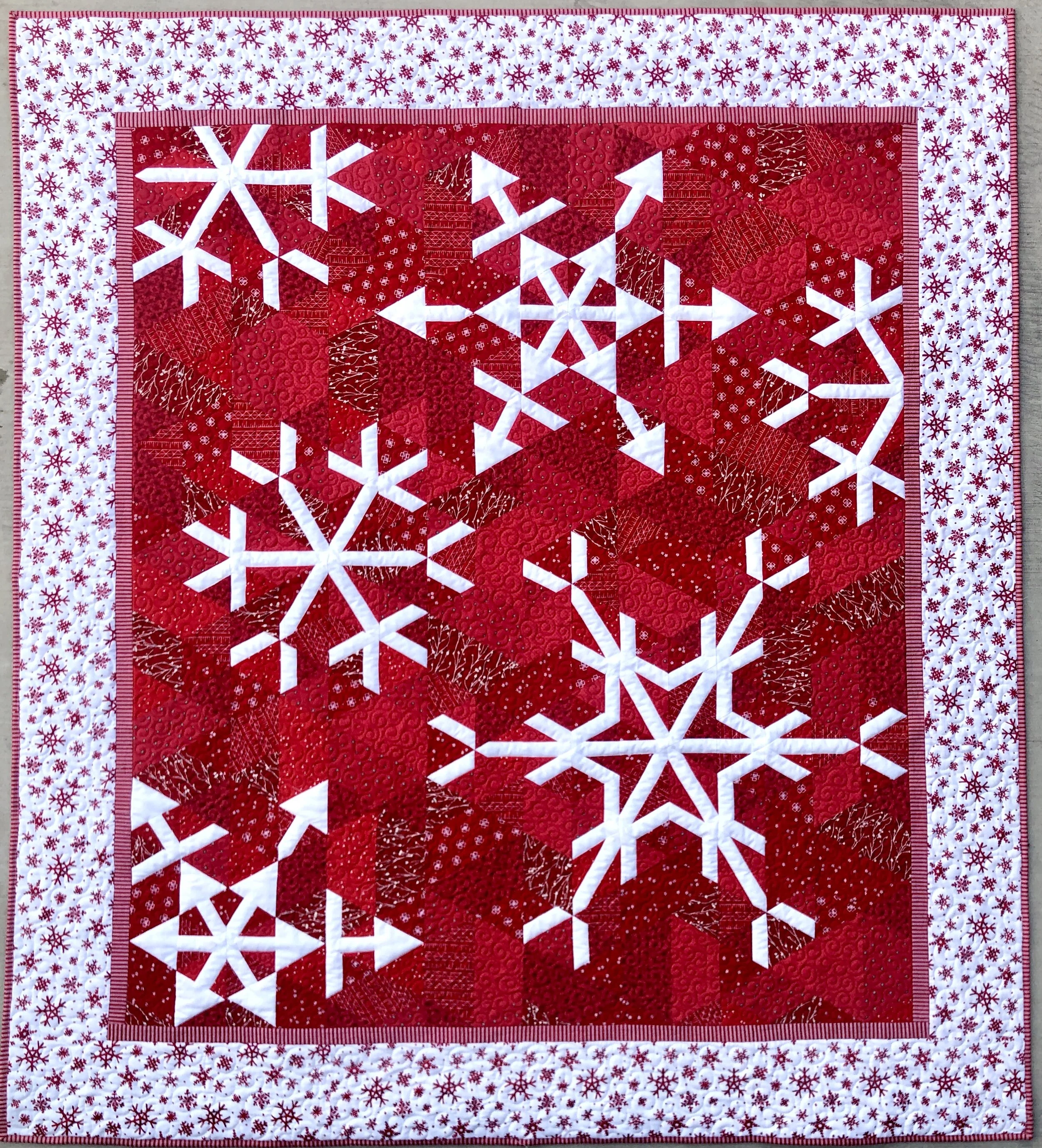 Christmas Blizzard Sew Along--Day 3