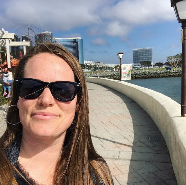 San Diego, you&rsquo;re beautiful! #sandiego #smmw19 
Meeting lots of great people already and took a 3 hr walk around Seaport Village.

Have you ever been to San Diego?

And no, I&rsquo;m not going to the zoo while I&rsquo;m here... 🙈😱