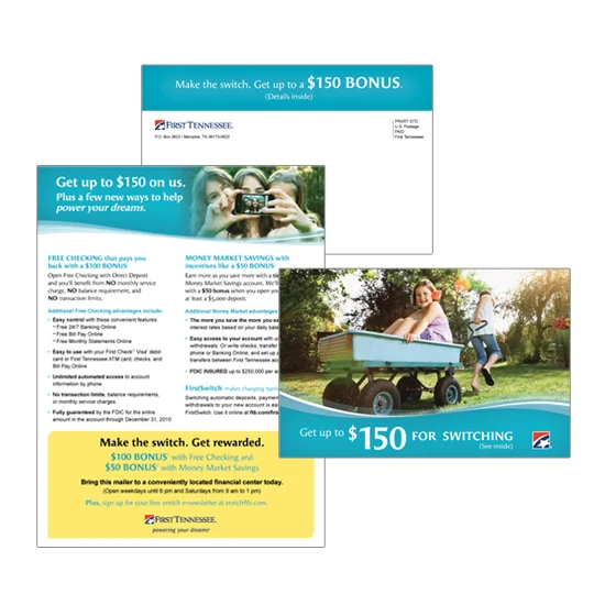 First Tennessee Bank – Selfmailer