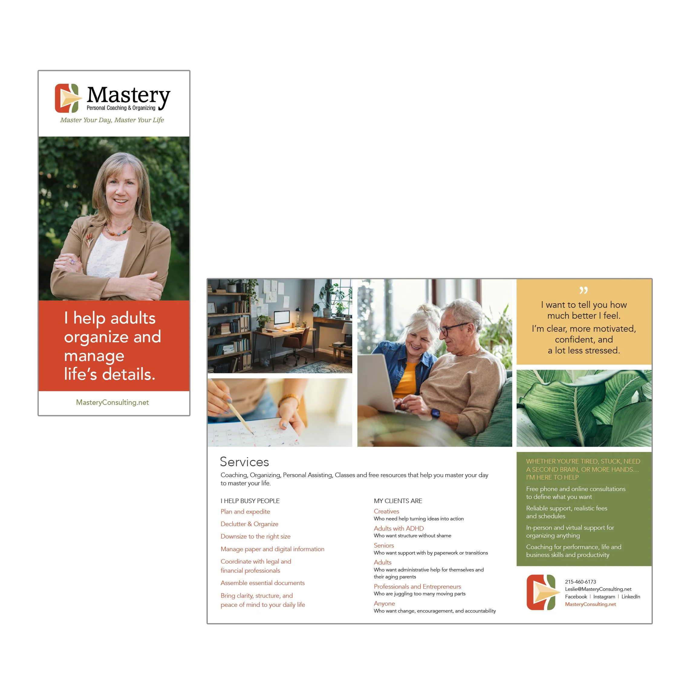 Mastery Consulting – Tri-Fold Brochure
