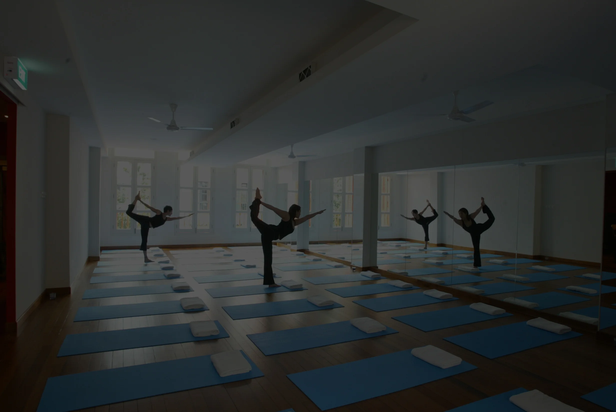 Woman Confuses Sisters Section For Hot Yoga Studio