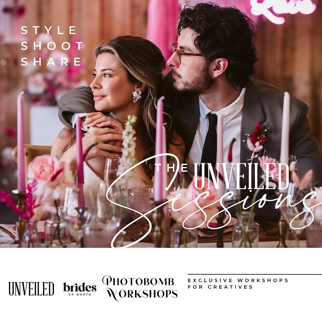 📣📣 BIG NEWS 📣📣

ITOLD YOU IT WAS ABOUT TO DROP!!!

WELL&hellip;.

@bridesupnorth UNVEILED is thrilled to team up with @photobombworkshops to offer this summer pop-up portfolio building session as part of an @unveiledmag creative shoot for print! 