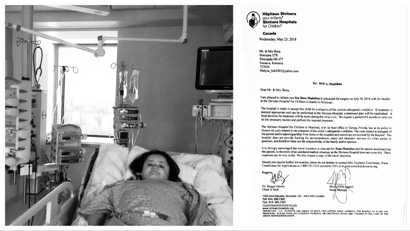 Ajutor pentru Mădălina Boca