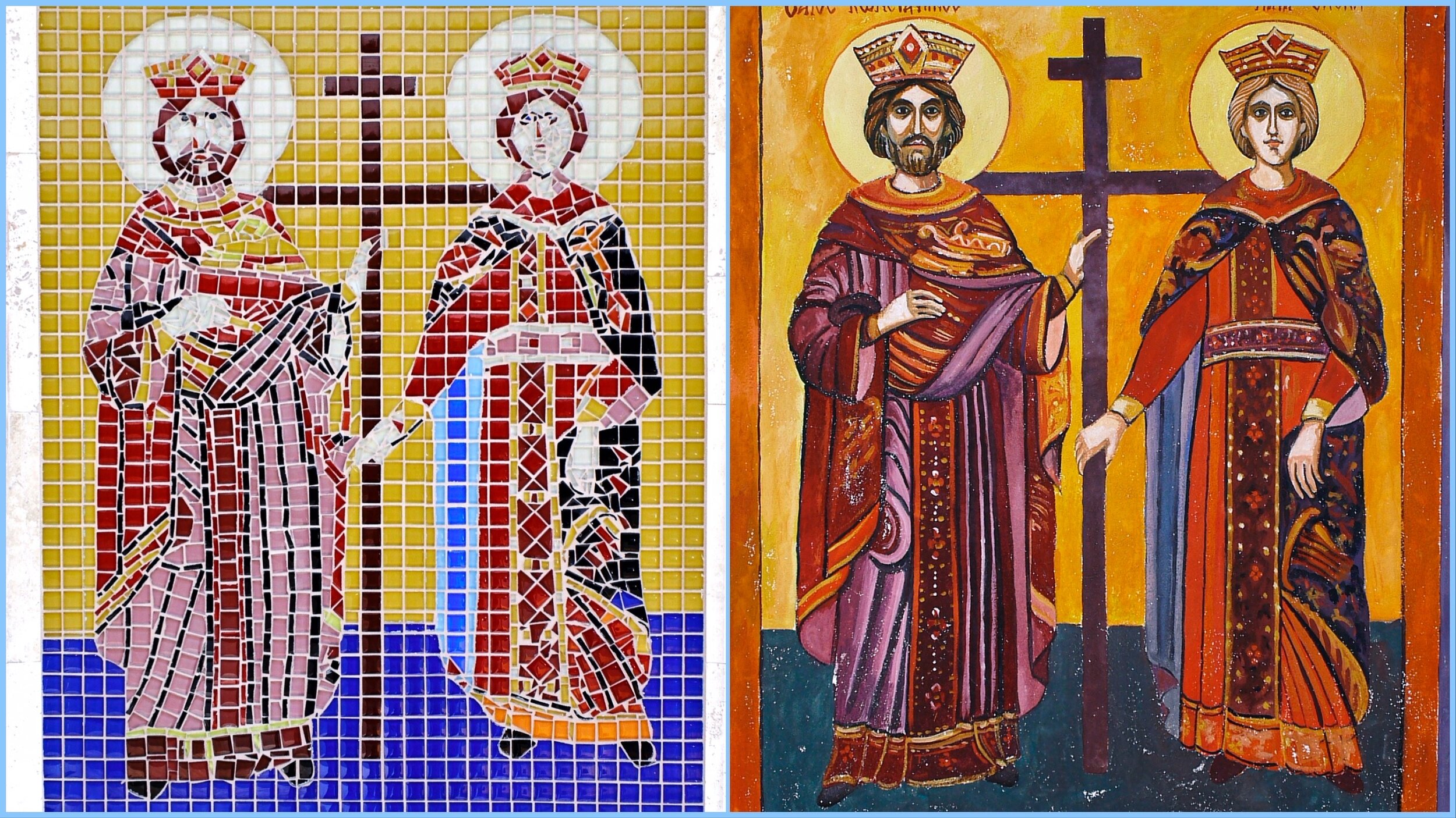 Sfinții Împărați Constantin și Elena