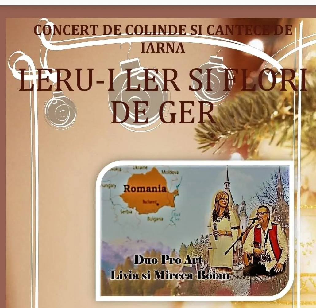Duo Pro Art Concert Colinde: Leru-i Ler si Flori de Ger