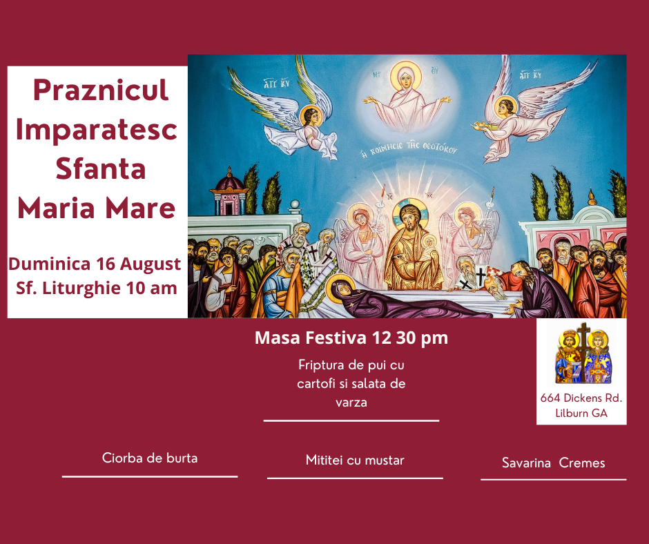 Praznicul Adormirii Maicii Domnului 
