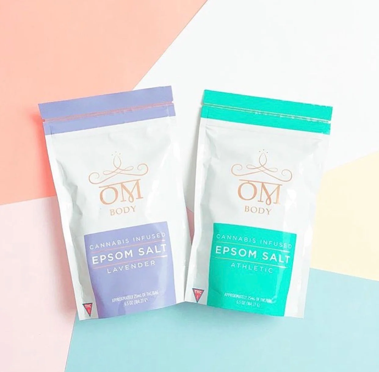 Om Body Epsom Salt , available in Lavender and Fragrance-Free, $20 Image via @herbarium.la