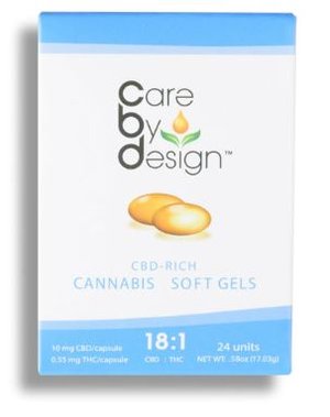 18:1 Soft Gel Capsules (10 mg), available in 5 capsules, $30 Image via Care by Design