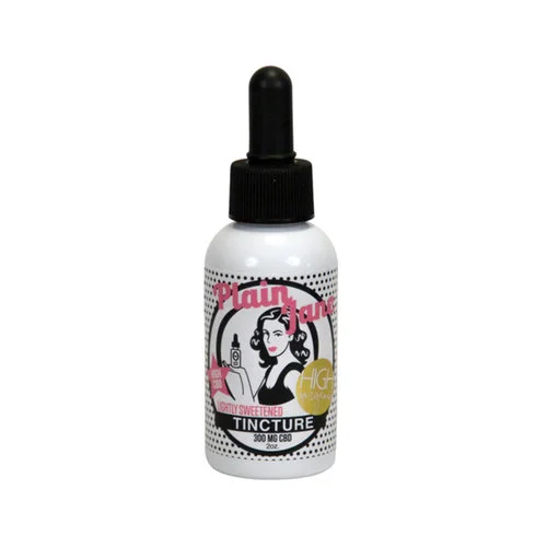 Plain Jane CBD Tincture (300 mg CBD) - available in 2 oz, $70 Image via Weed Maps