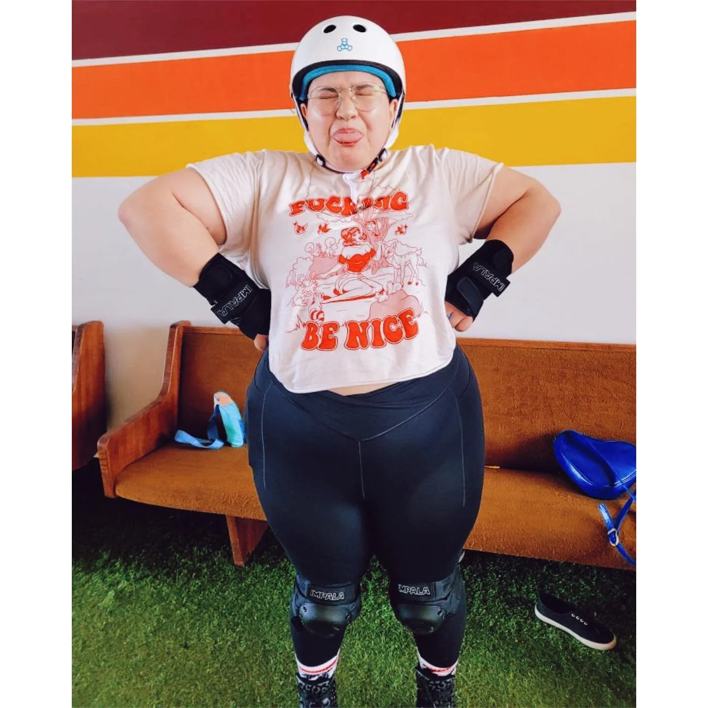 So&hellip;I turned 26 this past weekend 😅 
I spent the weekend with some of my lovely friends in Long Beach and this is a pic @aquariuschicken took of me when we went roller skating 🥰
