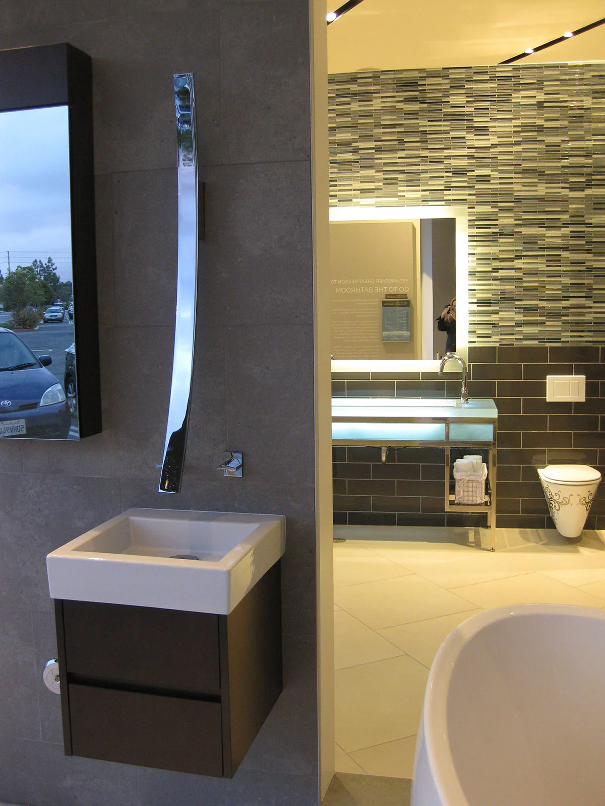 Pirch Showroom Wall Vanities
