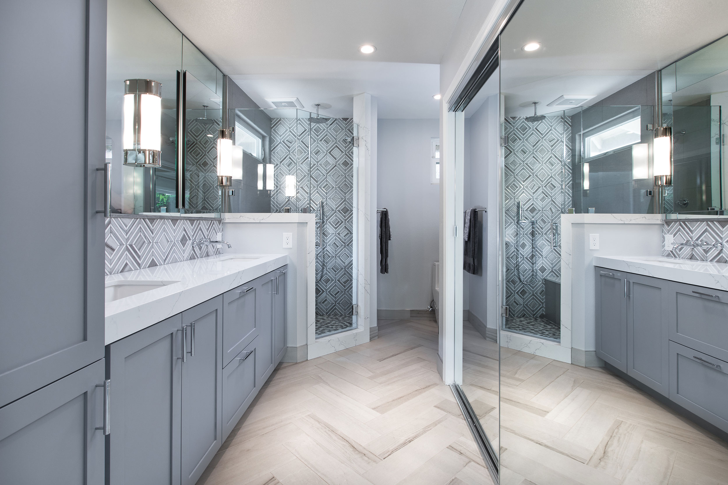 Orange County Master Bathroom Remodel Luxury Interior