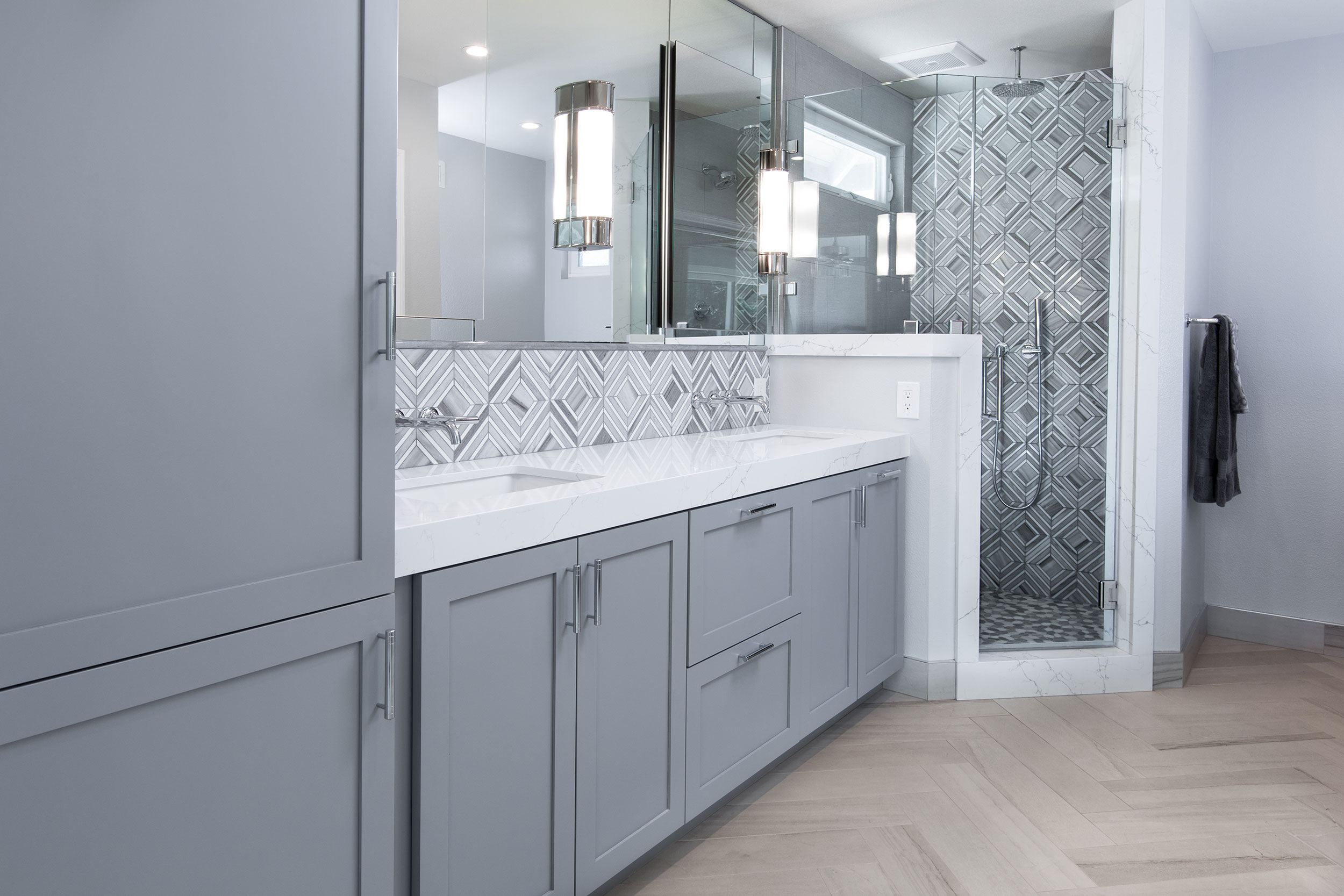 Orange County Master Bathroom Remodel Luxury Interior