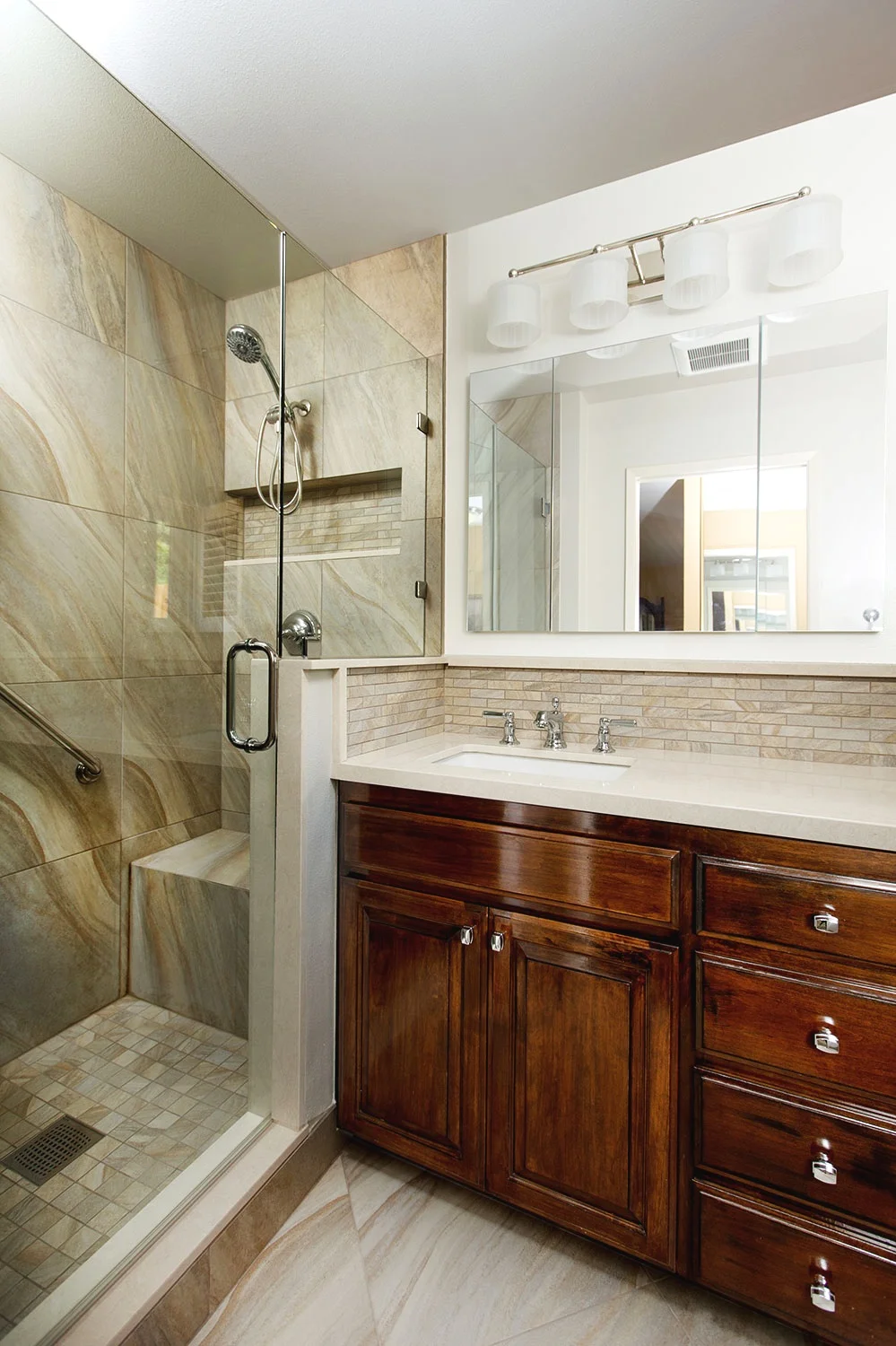 Bathroom Remodel in San Diego — Audra Interiors