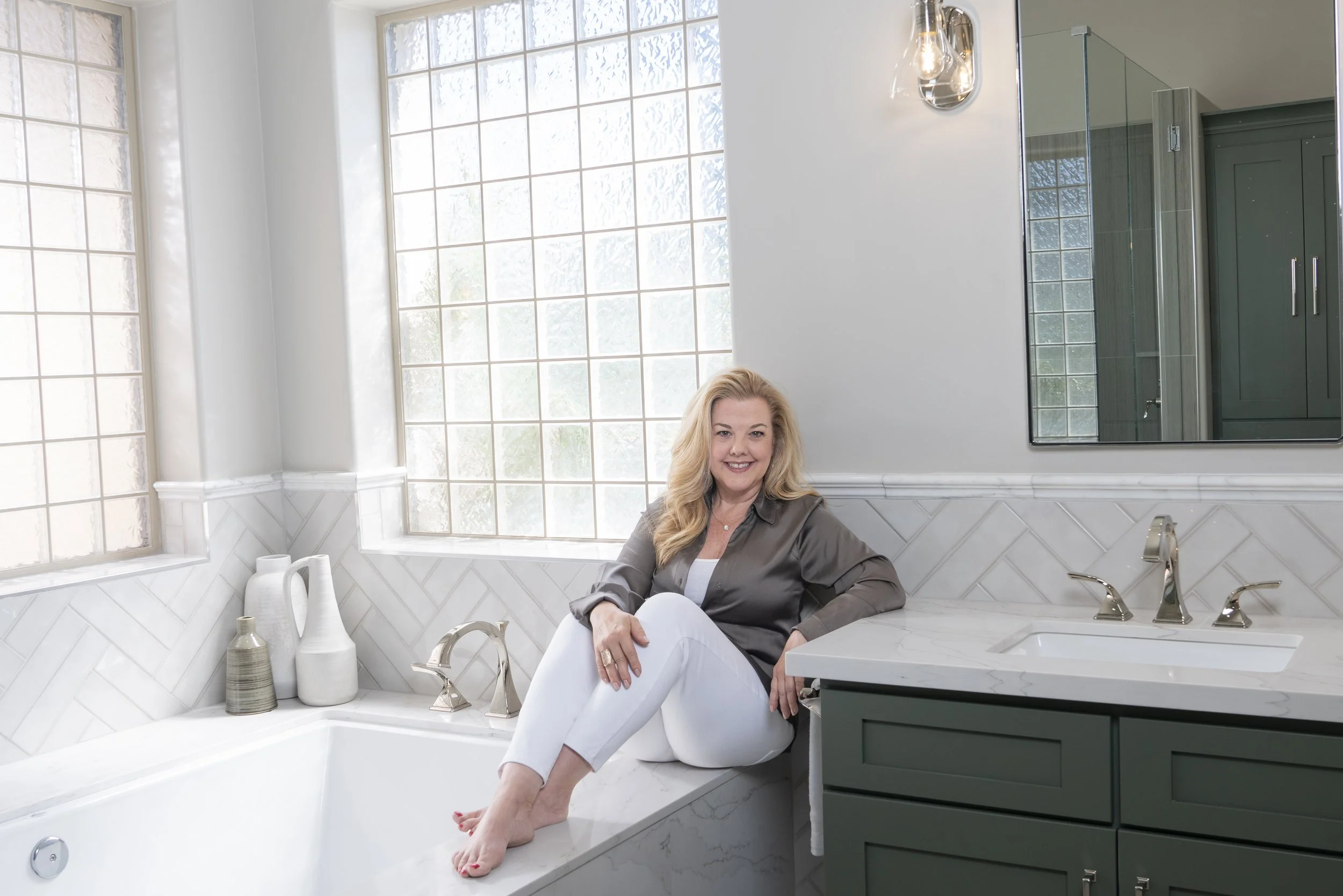 Primary Bathroom Remodel - Yuma, Arizona — Audra Interiors - San Diego ...