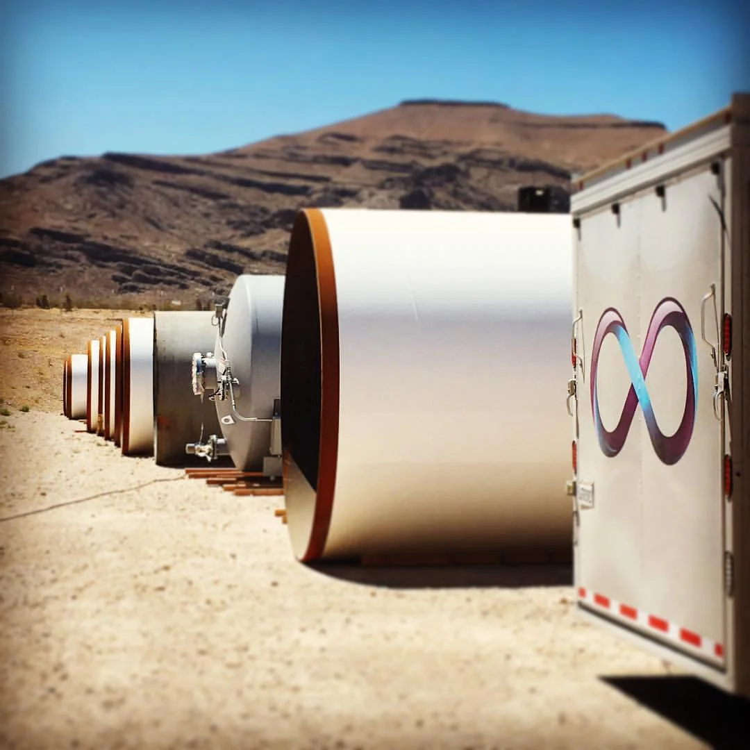 Site visit to the Virgin Hyperloop One “Apex” heavy manufacturing facility in North Las Vegas, NV.