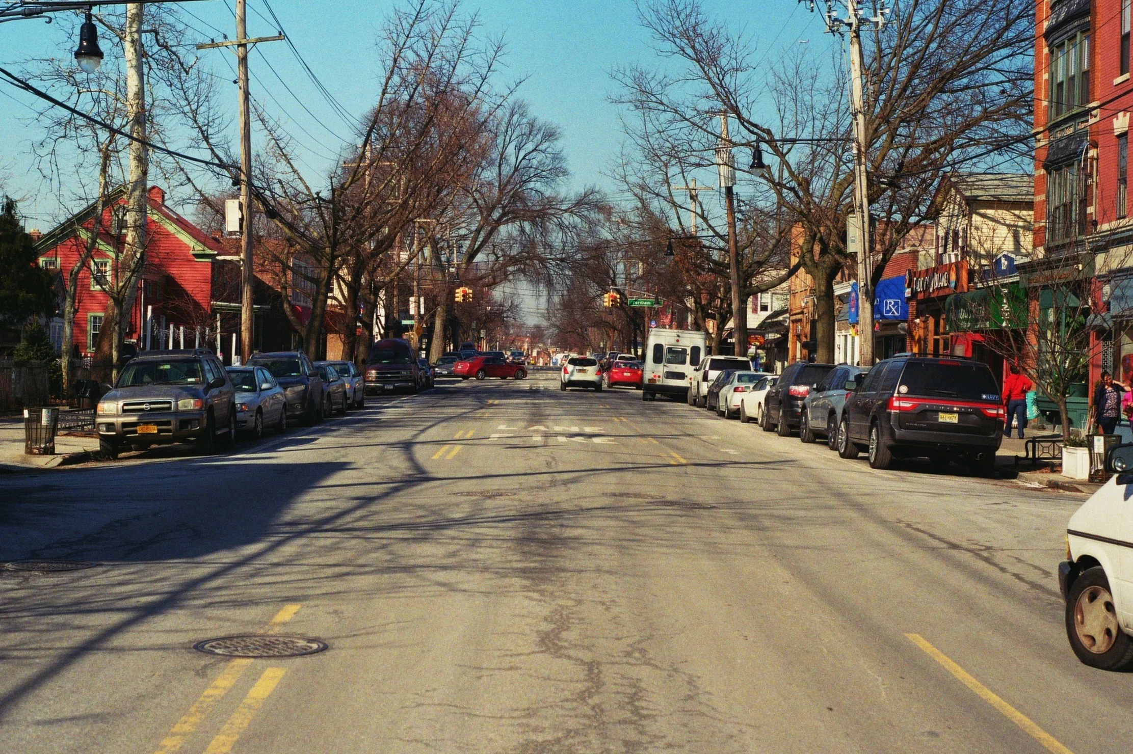City Island Avenue. Kodak Ultra Max 400. Pentax K1000. Fletcher Berryman 2019.