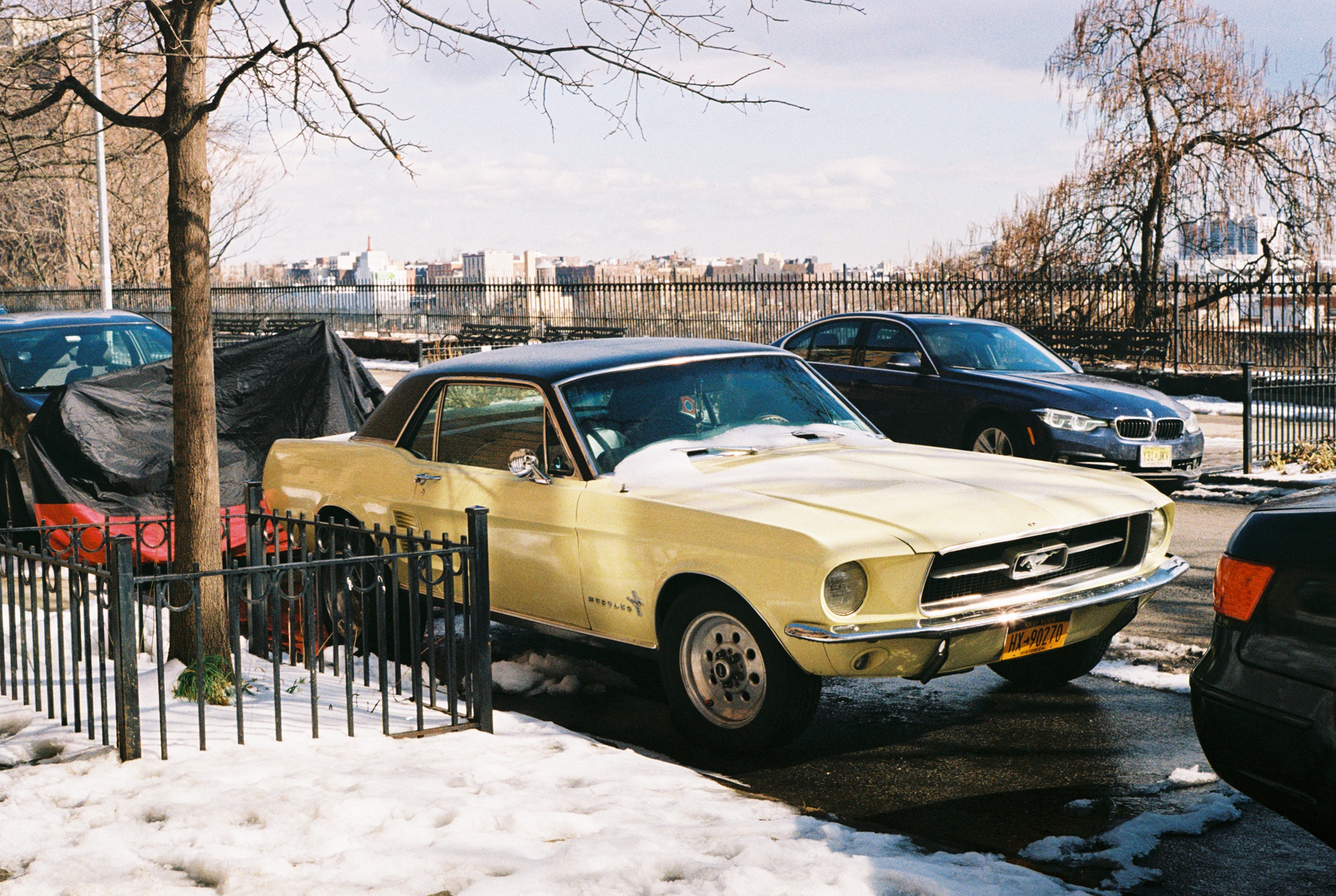Sugar Hill, with The Bronx off in the distance. Kodak Ultra Max 400. Pentax K1000. Fletcher Berryman 2019.