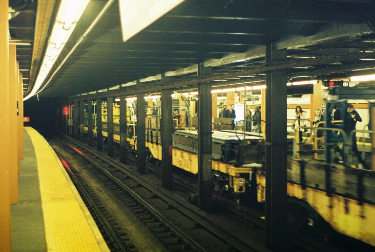 The elusive “ghost train”…haters will say it’s not real. Sugar Hill, Manhattan. Kodak Ultra Max 400. Pentax K1000. Fletcher Berryman 2019.