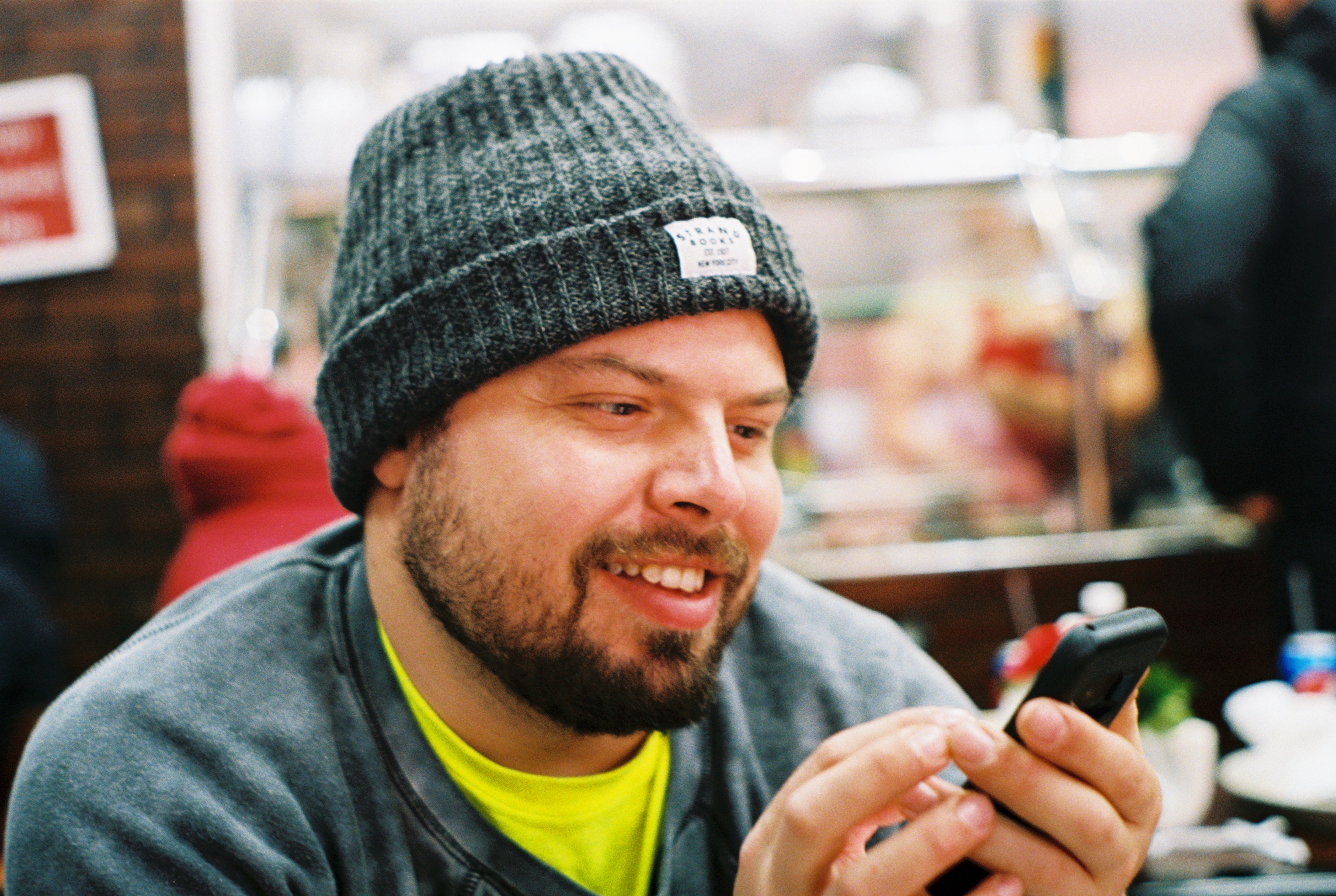 Fellow photographer and friend Elezar. Sugar Hill, Manhattan. Kodak Ultra Max 400. Pentax K1000. Fletcher Berryman 2019.