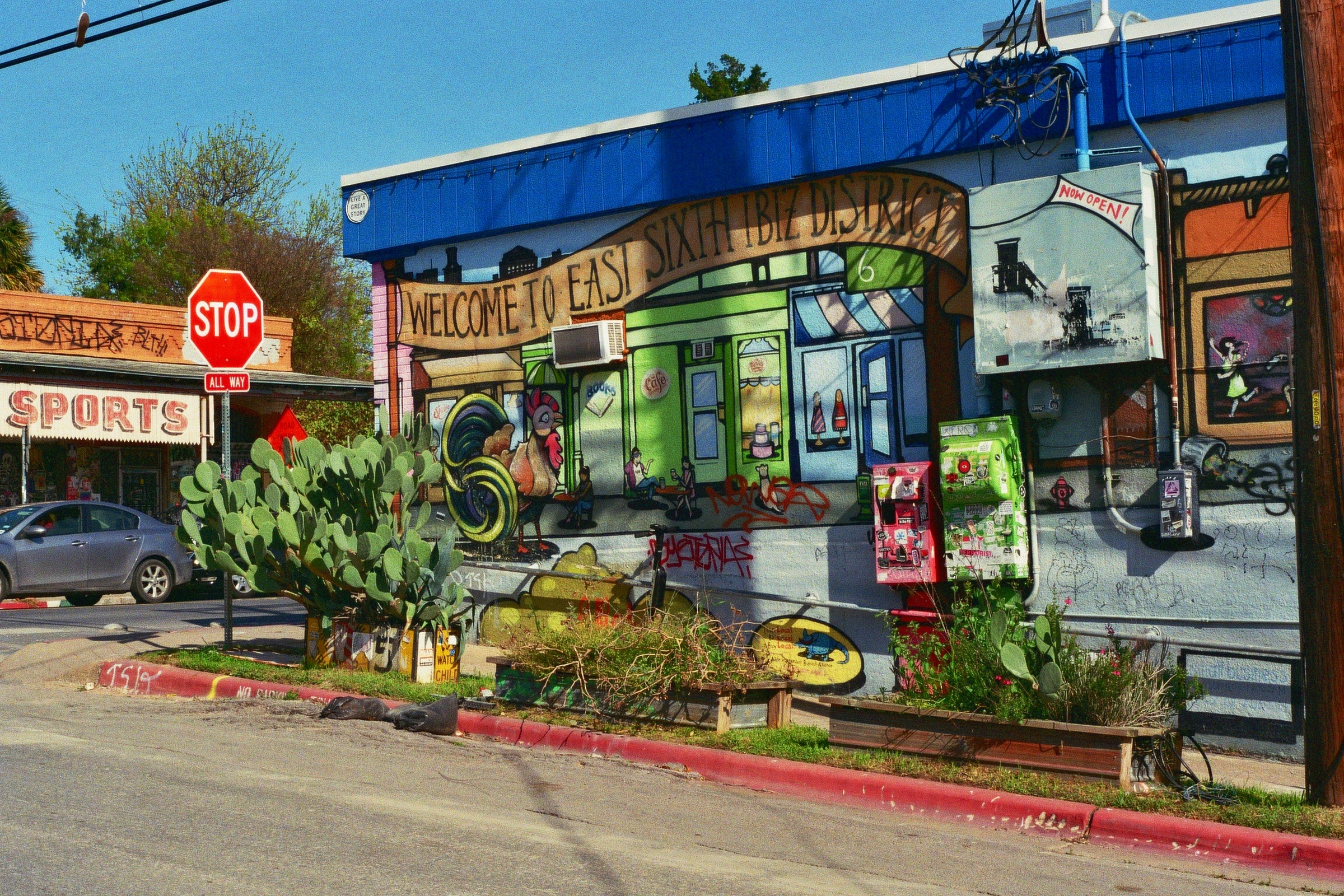 Entering East Austin . Austin, TX