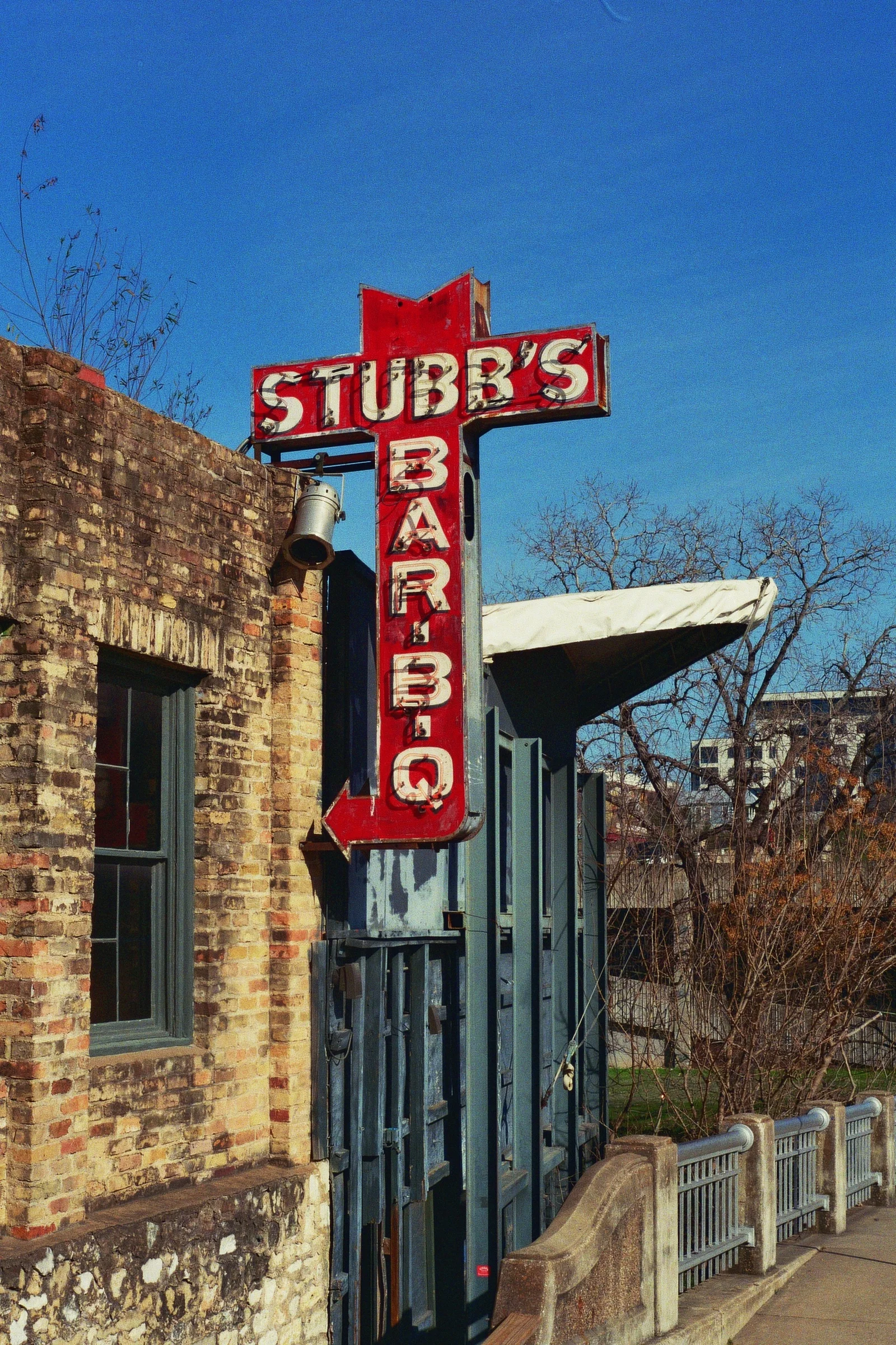 The world famous (but really though) Stubb’s BBQ, an institution of live music (and BBQ, naturally) . Austin, TX