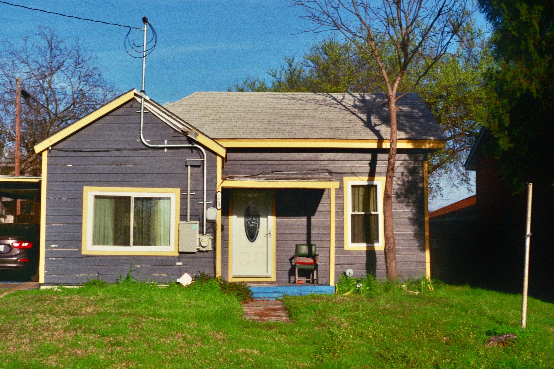 A typical home in East Austin. Austin, TX