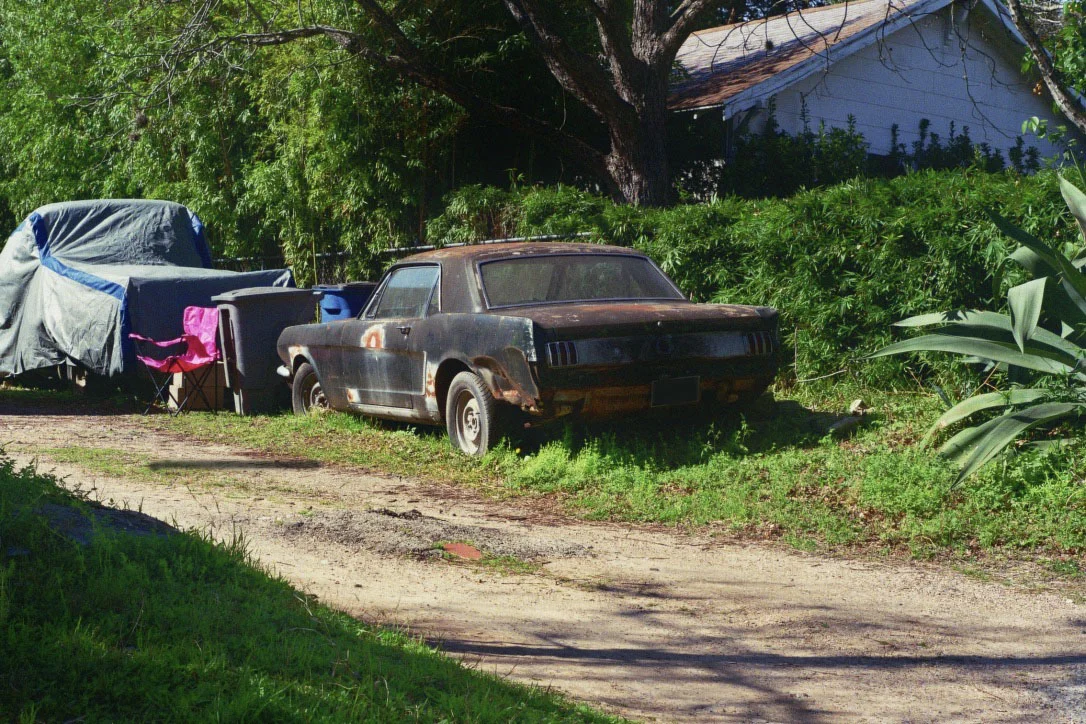 In between the old and the new, Texas bleeds through. Austin, TX. Kodak Ultra Max 400. Pentax K1000. Fletcher Berryman 2019.