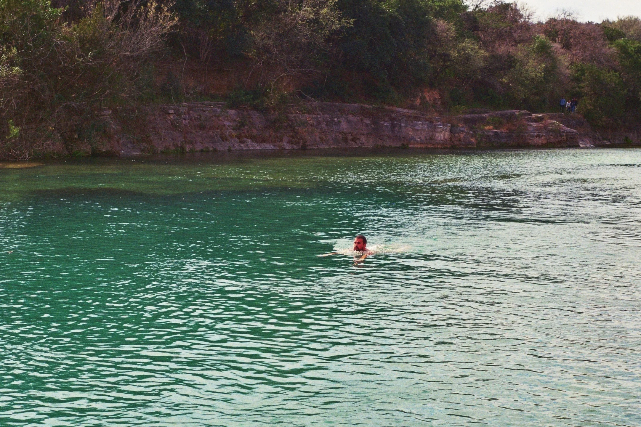Barton Springs . Kodak Ultra Max 400. Pentax K1000. Fletcher Berryman 2019.