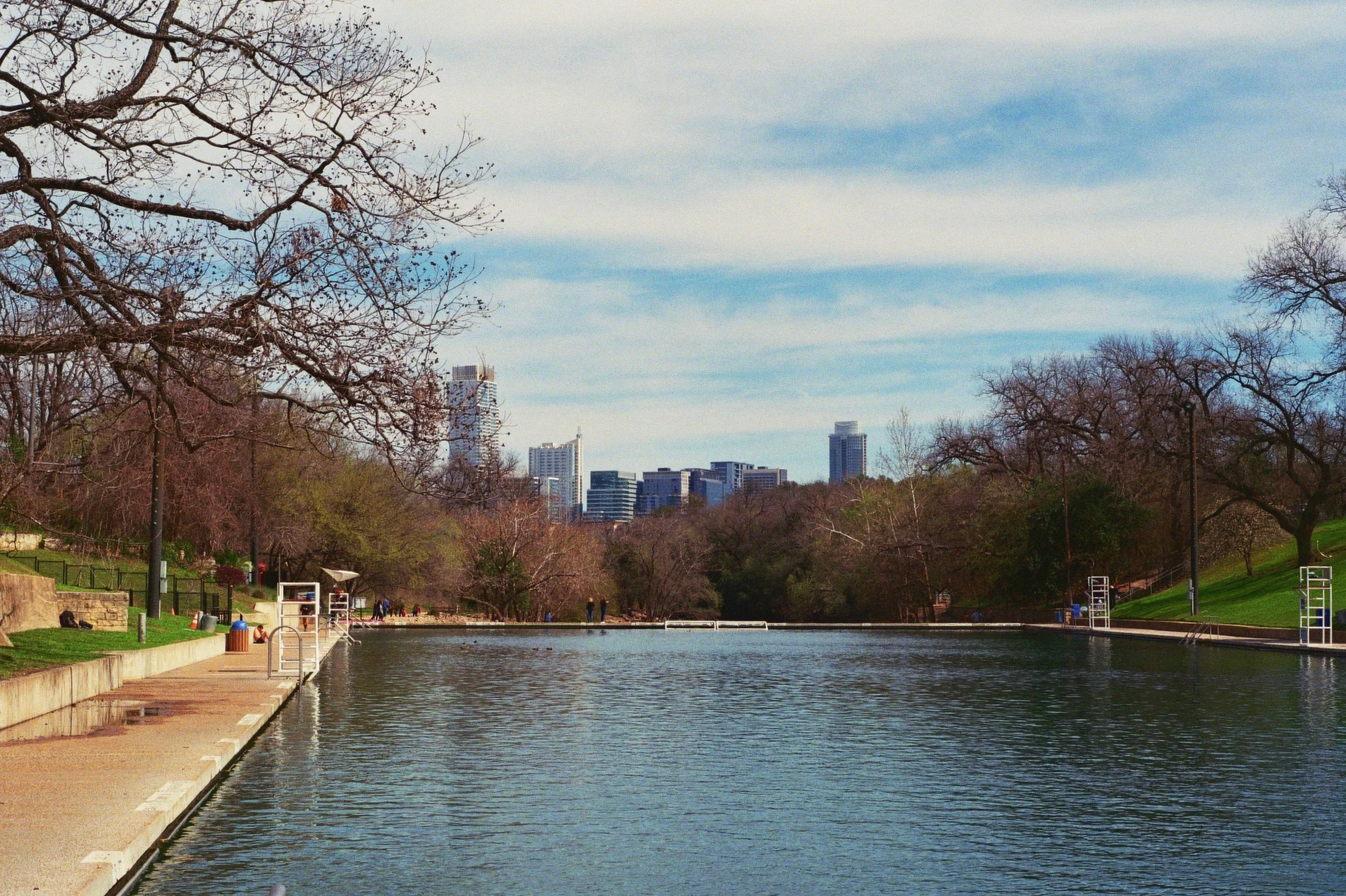 Barton Springs . Kodak Ultra Max 400. Pentax K1000. Fletcher Berryman 2019.