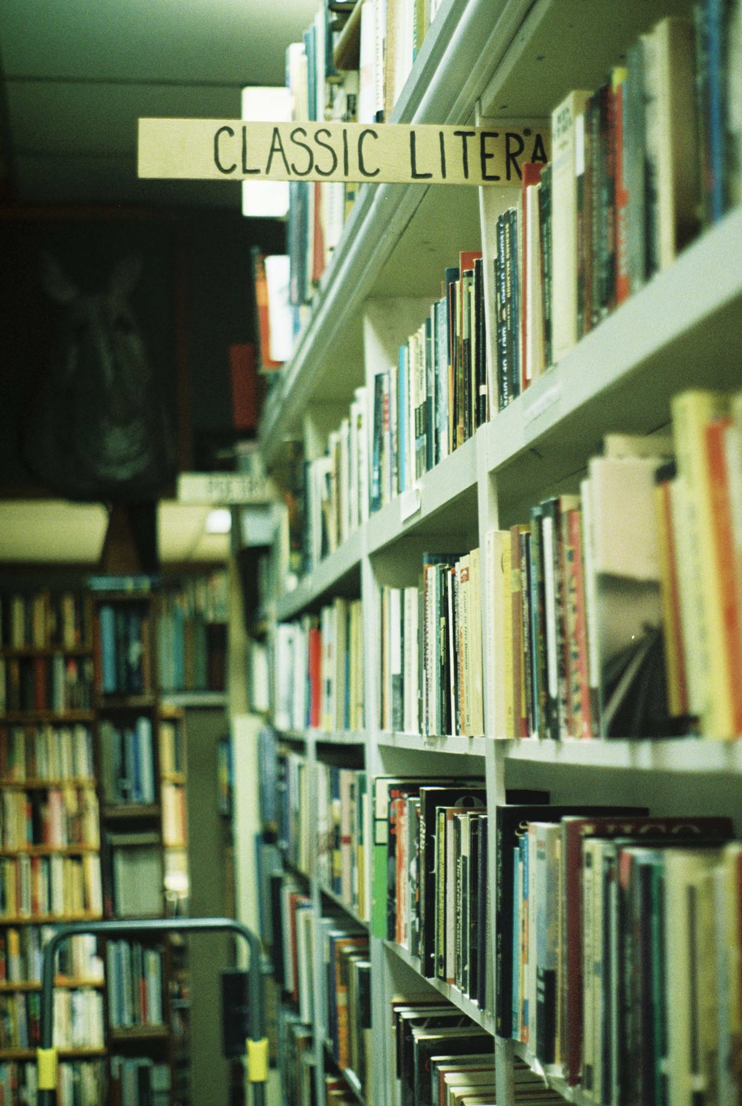 Rhino Books. Nashville, Tennessee. Kodak Ultra Max 400. Pentax K1000. Fletcher Berryman 2019.
