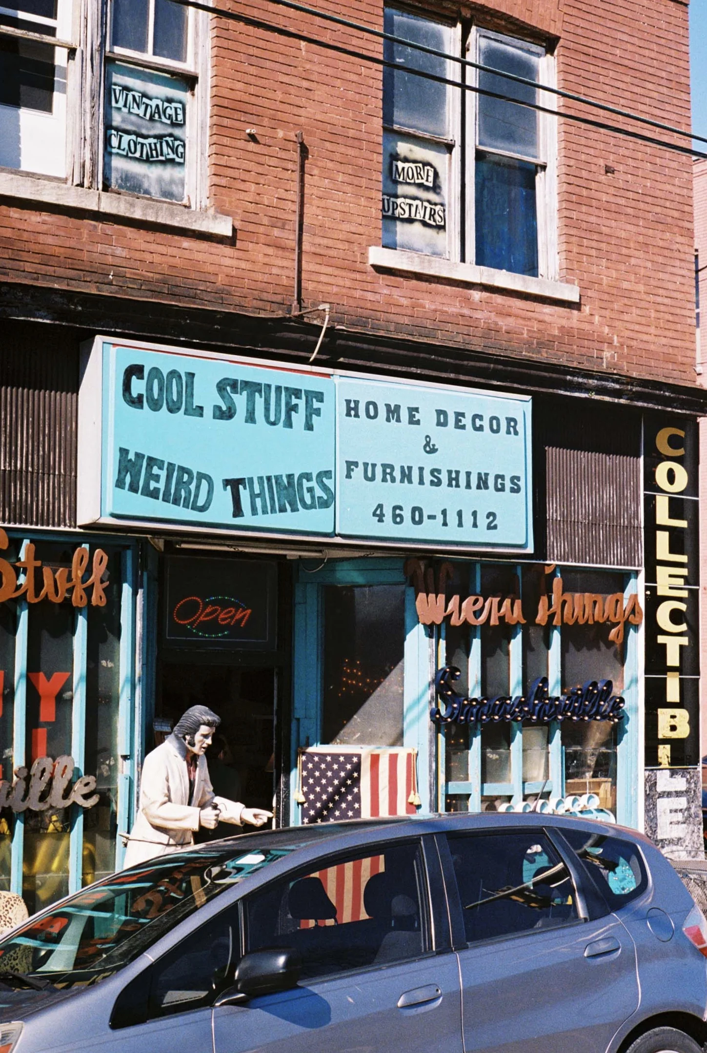 Cool Stuff Weird Stuff Things. Nashville, Tennessee. Kodak Ultra Max 400. Pentax K1000. Fletcher Berryman 2019.
