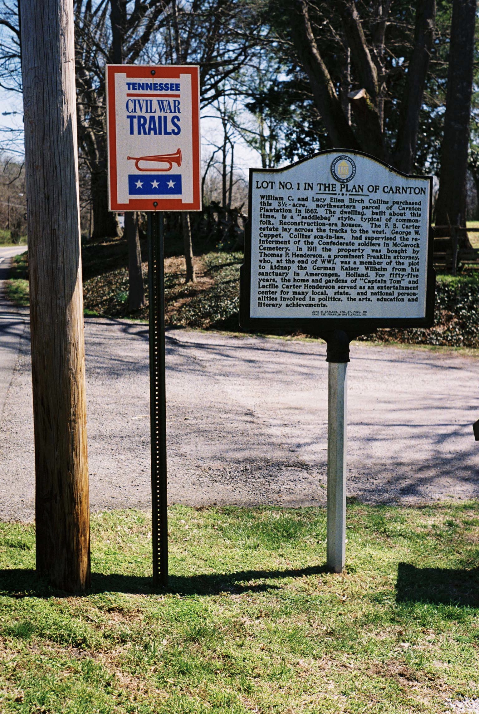 Carnton. Franklin, Tennessee. Kodak Ultra Max 400. Pentax K1000. Fletcher Berryman 2019.