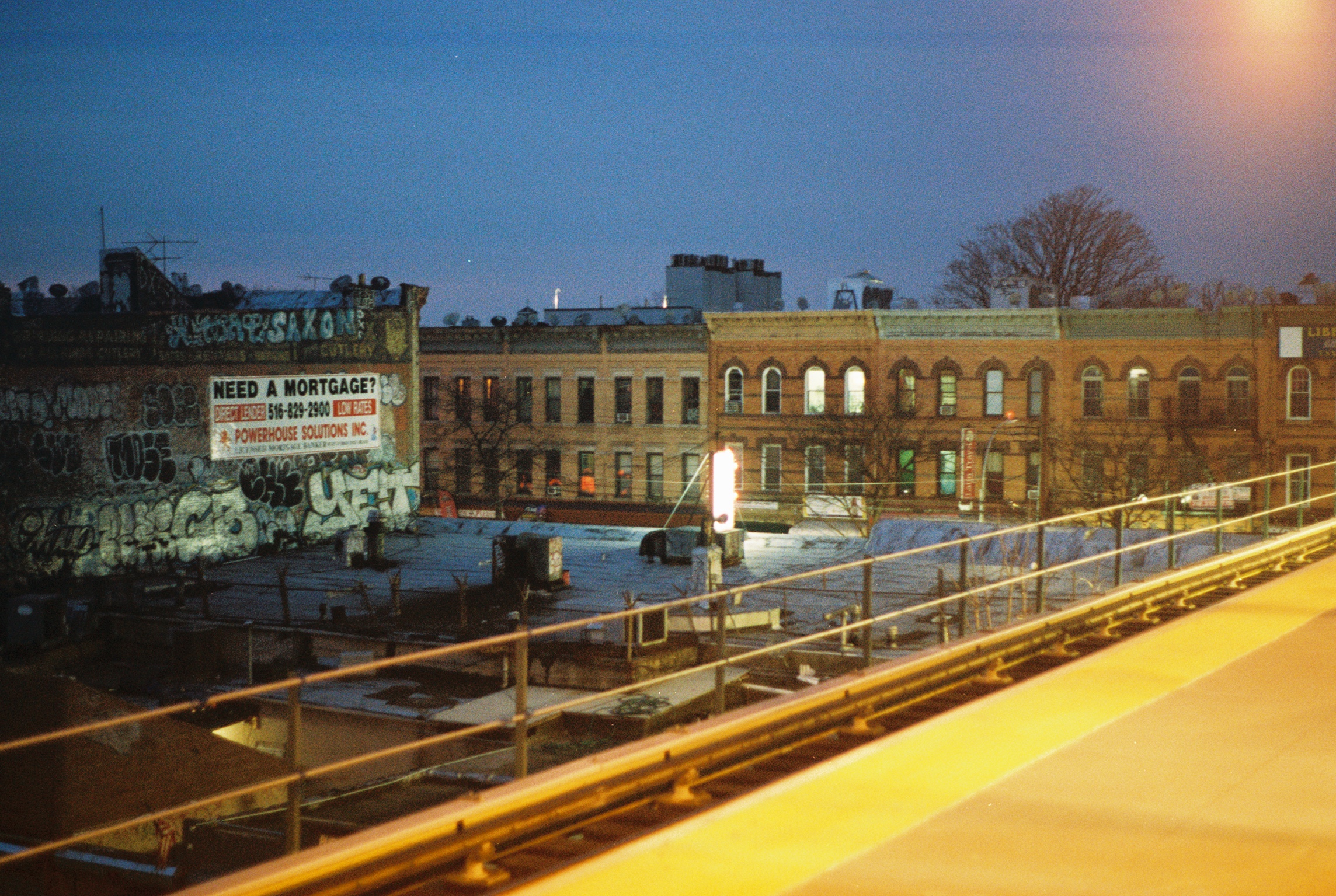 Ridgewood, Queens. Kodak Portra 800. Pentax K1000. Fletcher Berryman 2019.