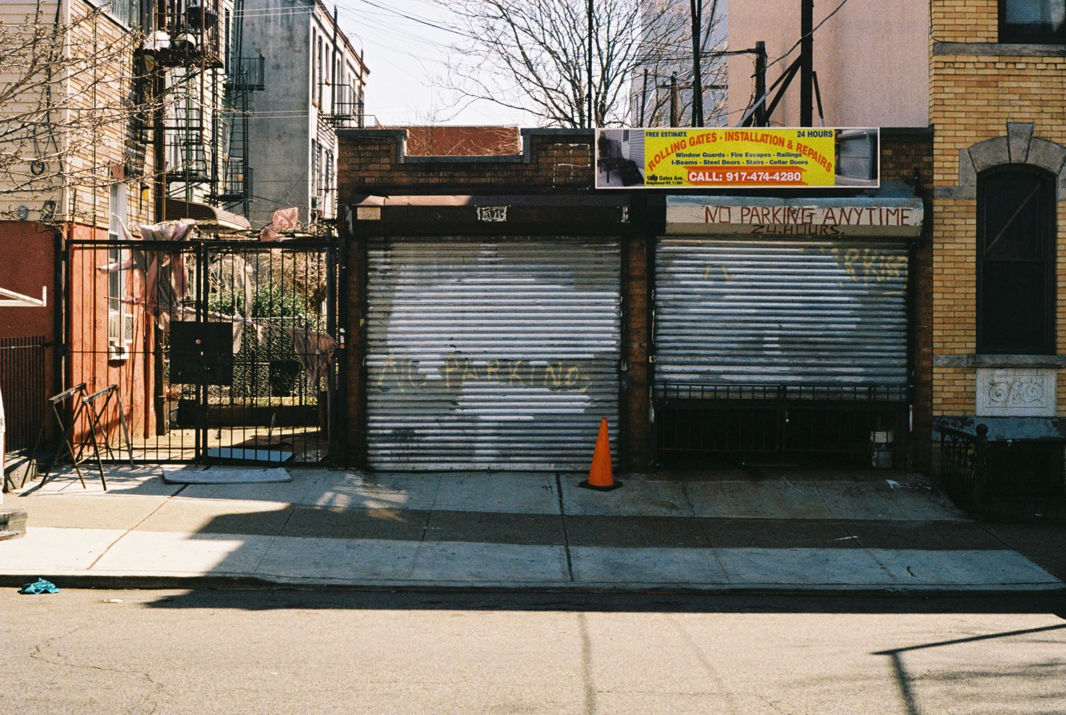 Ridgewood, Queens. Kodak Portra 800. Pentax K1000. Fletcher Berryman 2019.