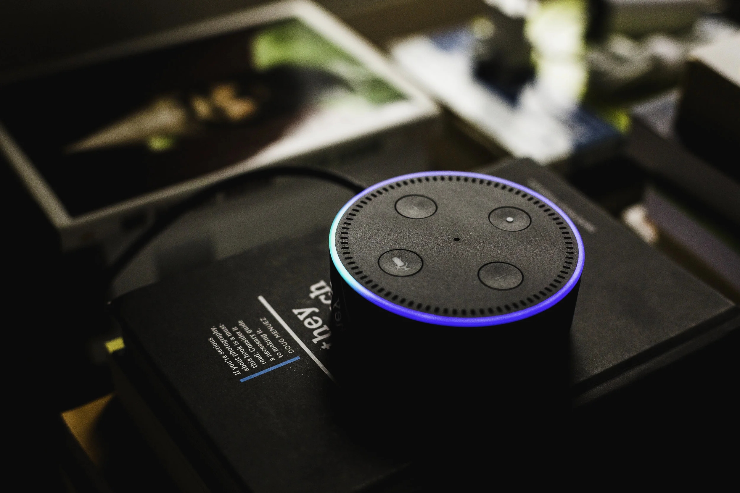 Amazon Echo Dot [Photo: Andres Urena on Unsplash]