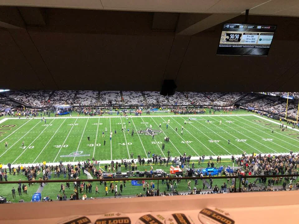 Politics and the suite life for Saints playoffs? Insiders got wish granted by Louisiana Gov. John Bel Edwards