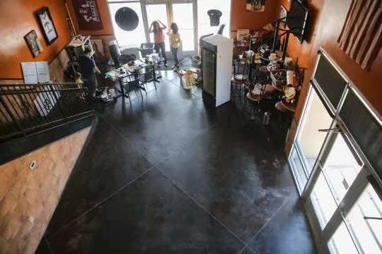 King Zah's Pizzeria is shown under renovation in Las Cruces on Thursday, May 14, 2020. [Photo: Nathan Fish / Las Cruces Sun-News]