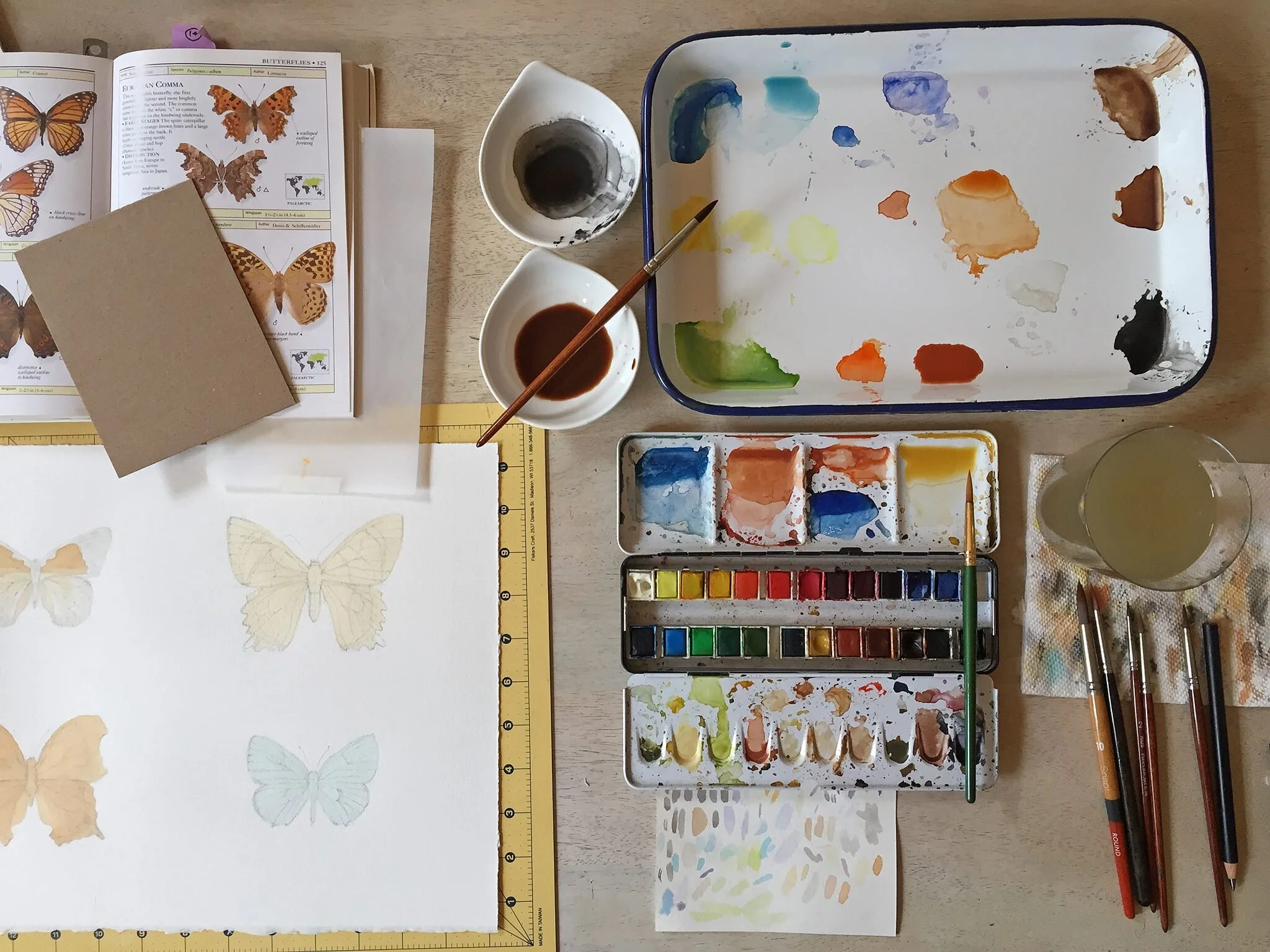 Live Watercolor Demonstration by Yeesan Loh