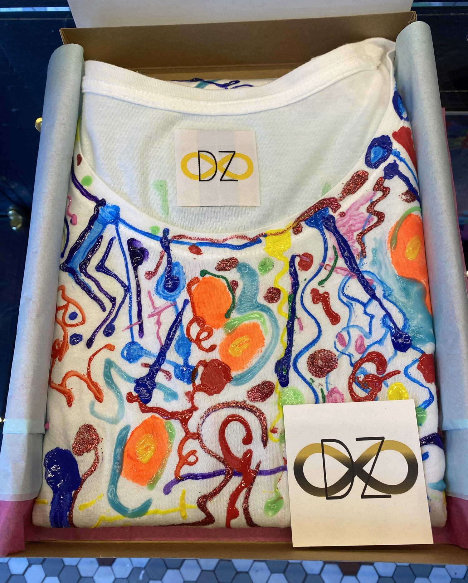 klassisk Integrere dette DZZone x Peter Reginato Hand Painted T-Shirts — Atelier D'Emotion