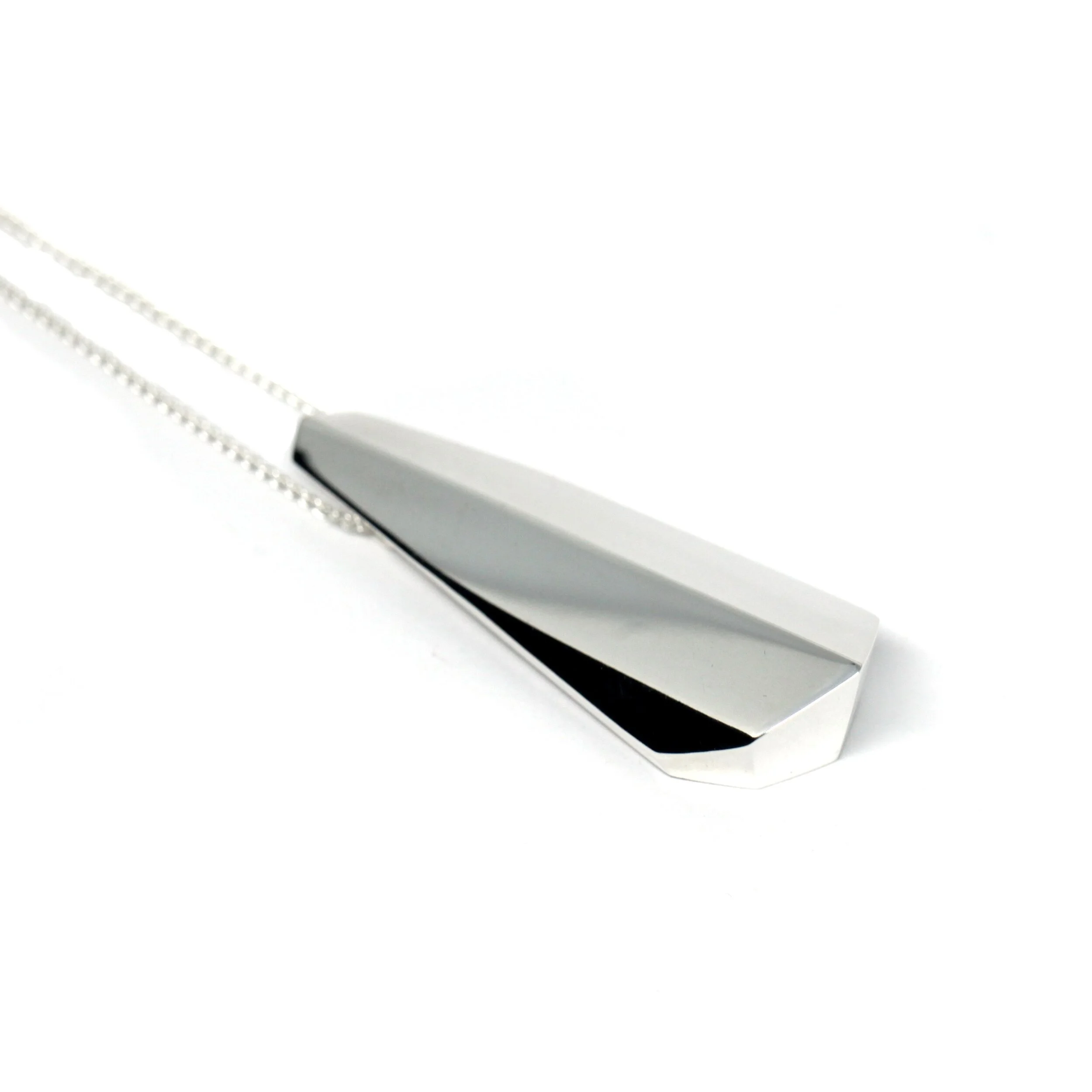 Bena Jewelry Silver Large Ballast Pendant
