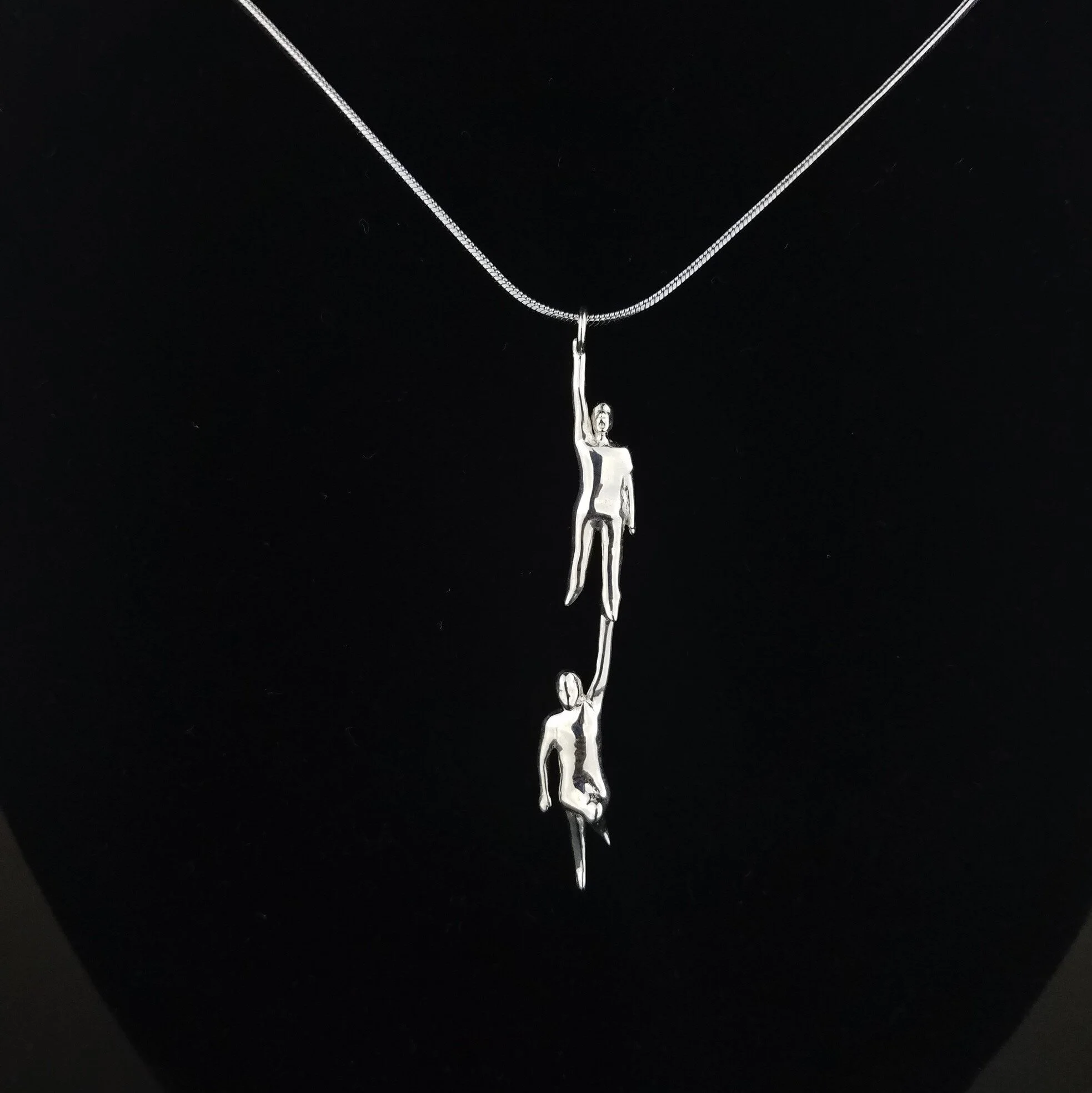 Pieces Down to Earth Silver Necklace