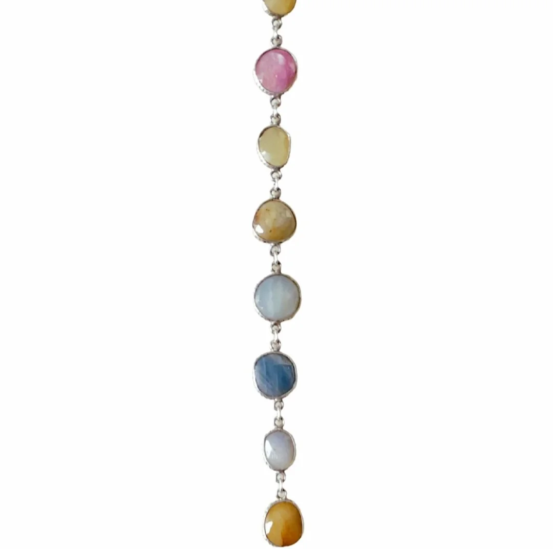 Colored Sapphires Bracelet
