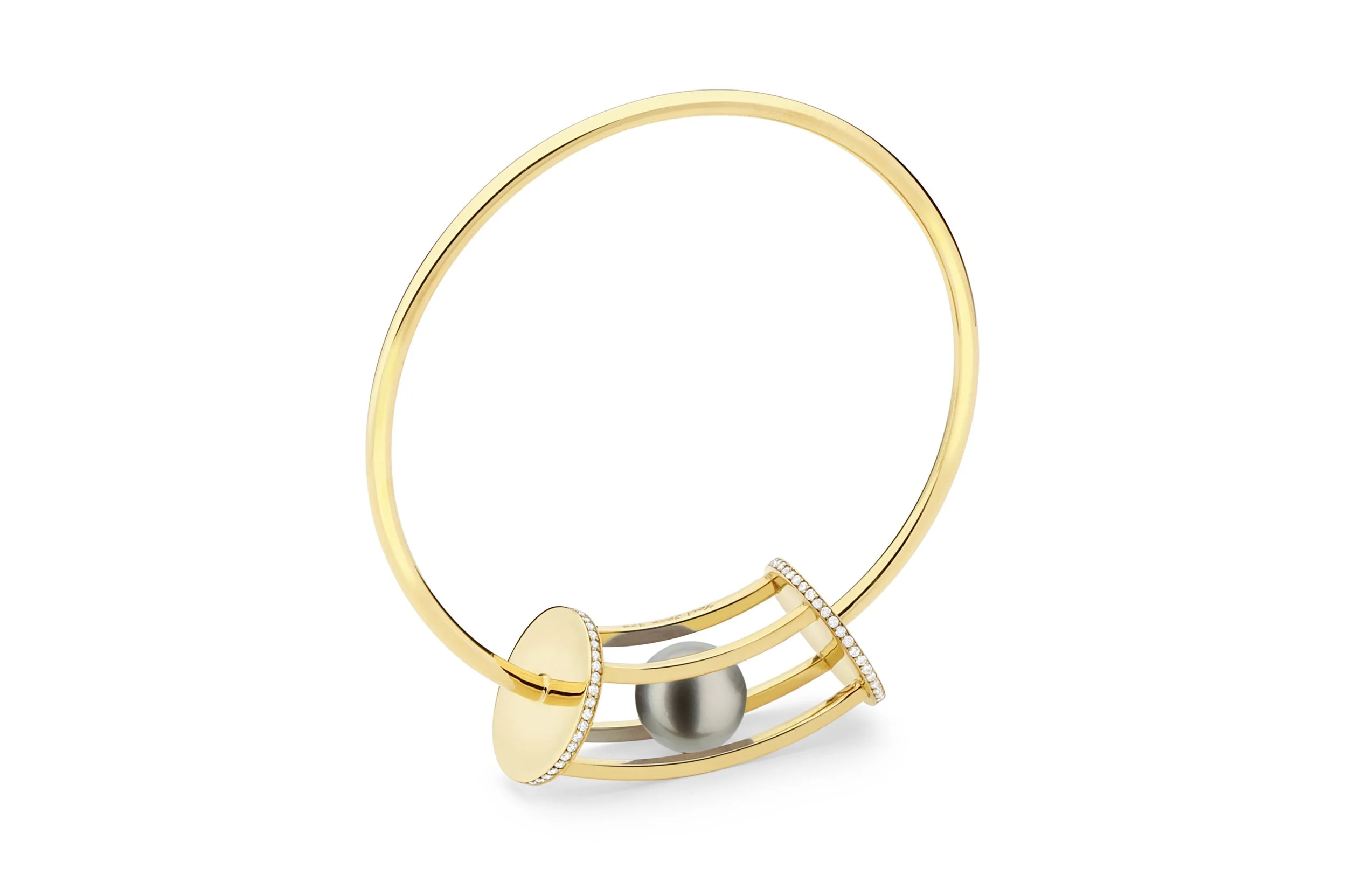 Spinning Simple Curve Bracelet