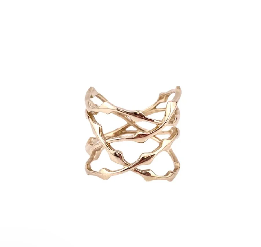 Thorn multi Band Ring