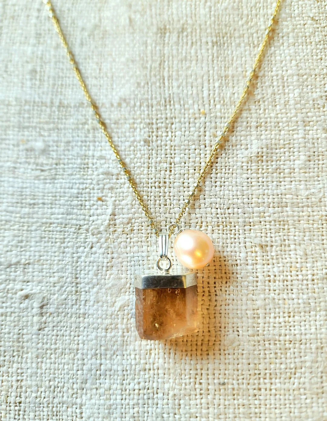Imperial Topaz Necklace