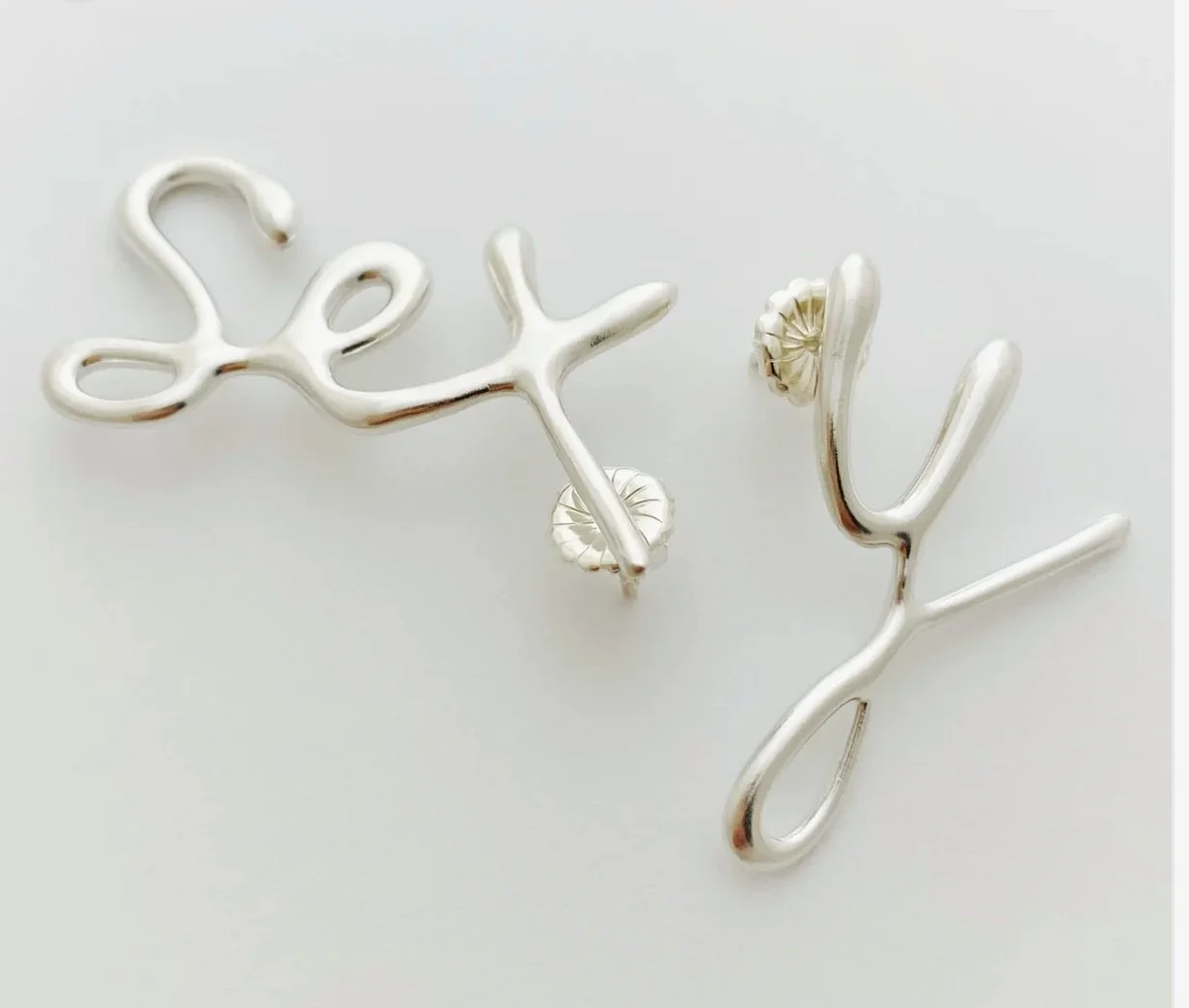 Sex Y Post Earrings