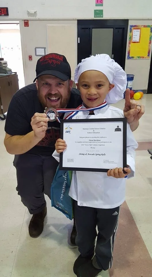 Mentoring: California State's Future Chef Competition